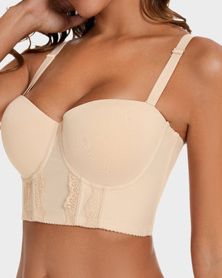 Strapless BH met Lage Rug