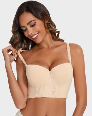 Strapless BH met Lage Rug