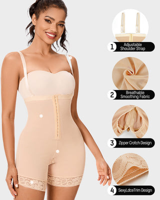 Buikcorrigerende Bodysuit met Billift – BBL Faja