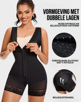 Shapewear Bodysuit voor Extra Grote Maten