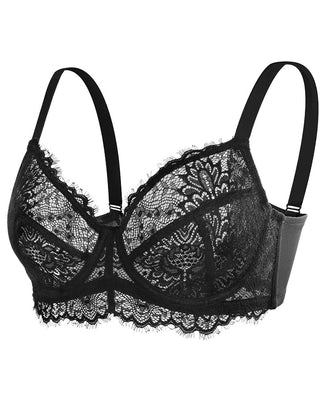 Comfortabele Ongevoerde Kant Push-Up Beugel-BH