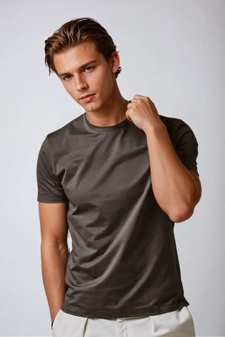 Premium Supima T-shirt – Profond Bruin