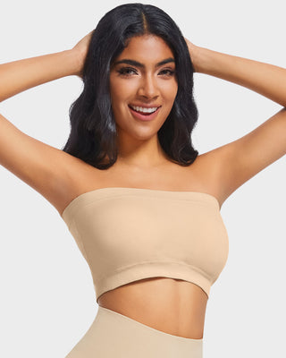 Naadloze Comfort Strapless Bandeau BH met Padding