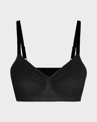 Dames Beugelloze Sculpt BH met Volledige Dekking en Zonder Vulling