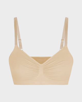 Dames Beugelloze Sculpt BH met Volledige Dekking en Zonder Vulling