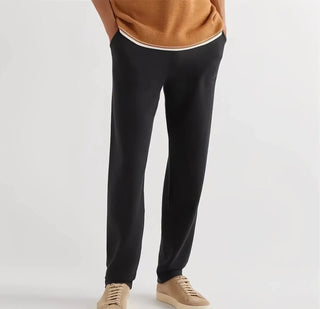 Handgemaakt Cashmere Trousers – Marineblauw