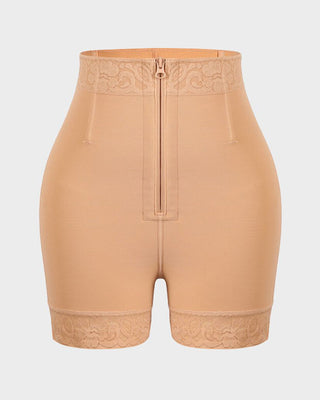 Boned Sculpt High Waist Shorts