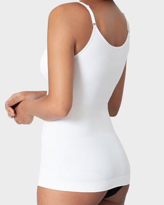 Essentiële Dagelijkse Cami met Buikcorrectie en Ronde Hals