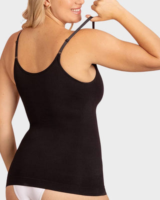 Essentiële Dagelijkse Cami met Buikcorrectie en Ronde Hals