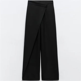 NADIA | Chic High-Waisted Split Trousers